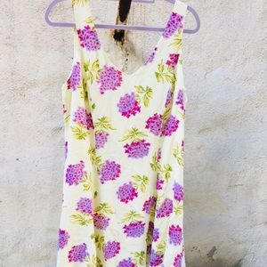 Fit and flare floral dress size 12